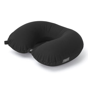 luxury black travel pillow